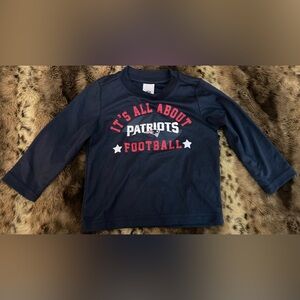 New England Patriot’s Tee Shirt Size 12M Infants Toddler NFL Top